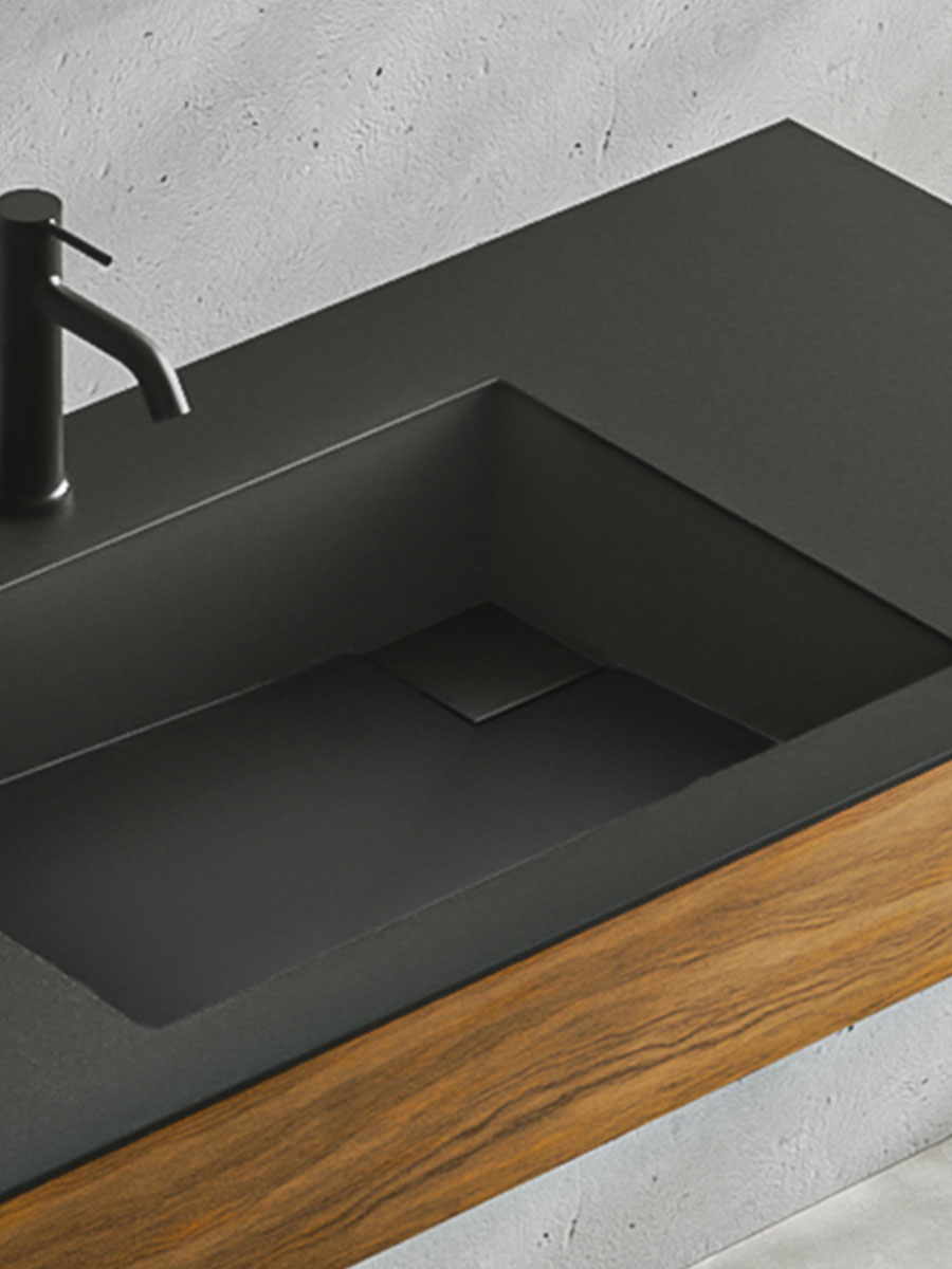 ラヴィタスW1200 グレー×グレー | 洗面台 | 住宅設備機器（洗面台）の