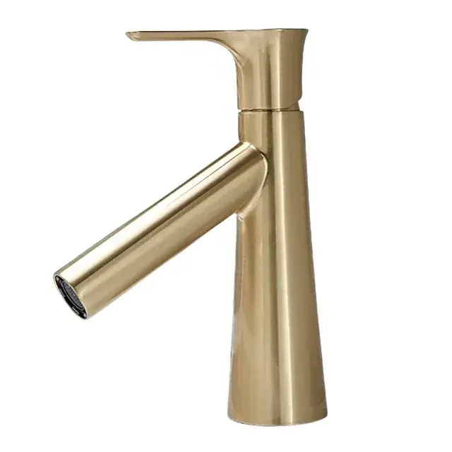 innoci シングルレバー洗面混合水栓 サンドゴールド NF13647BG | 洗面
