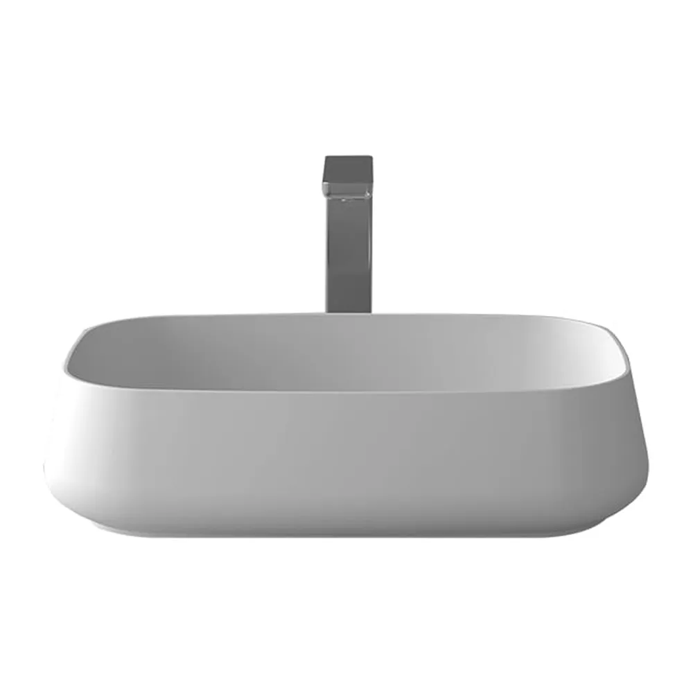 人工大理石 洗面ボウル ホワイト WCB668W-Wh（W600×D380×H153