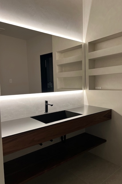 ラヴィタスW900 ブラック×ウォールナット | 洗面台 | 住宅設備機器