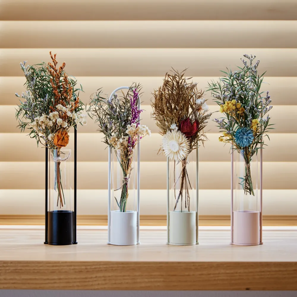 フラワーベース スチール ブラック | インテリア収納 | 住宅設備機器