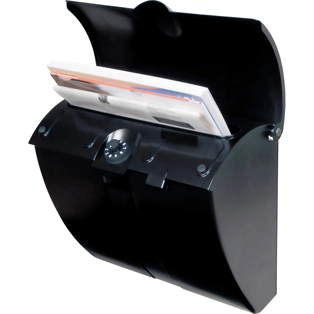 ウィリーチャンプVDST-2A(黒)19個送料込み デザインポスト マットブラック 大容量DWHP型 | ポスト・郵便受け