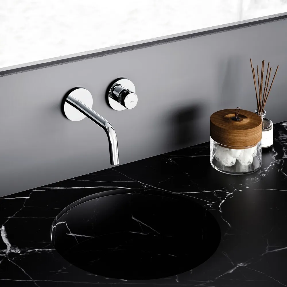 ジョー壁付け混合水栓 L248 クローム | 洗面水栓・蛇口 | 住宅設備機器