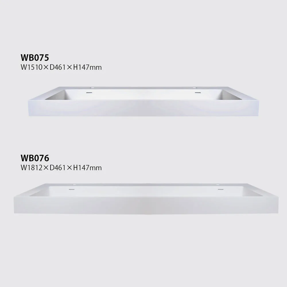 人工大理石デザイン洗面台CRMA02 W1510×D461×147mm | 洗面台 | 住宅